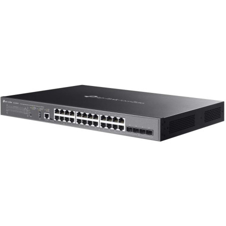 TP-Link SG5428XMPP, Omada 24-Port Gigabit Smart L3 PoE++ Switch, 16x PoE+, 8x PoE++, 4x 10GB SFP+, 500W PoE budget