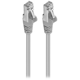 Premiumcord Patch kabel CAT6a S-FTP, RJ45-RJ45, AWG 26/7 50m šedá