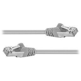 Premiumcord Patch kabel CAT6a S-FTP, RJ45-RJ45, AWG 26/7 50m šedá
