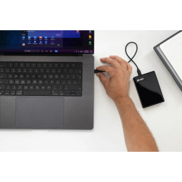 WD My Passport USB-C 2TB / externí HDD / 2,5" provedení / USB 3.2 Gen1 typ USB-C / Onyx Black