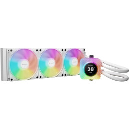 Be quiet! vodní chladič CPU Light Loop IO LCD ARGB 360mm / 3x120mm PWM fan / displej / IO ekosystém /Intel i AMD / bílý