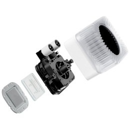 Be quiet! vodní chladič CPU Light Loop IO LCD ARGB 240mm / 2x120mm PWM fan / displej / IO ekosystém /Intel i AMD / bílý