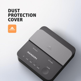AXAGON dockovací stanice 2x M.2 NVMe SSD / ADSA-M2C22L / USB-C / USB 3.2 Gen2 / kabel 30cm USB-C na USB-C