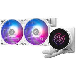 MSI vodní chladič CPU MPG CORELIQUID P22 240 WHITE/ 2x 120mm ARGB fan/ bílý