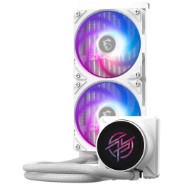 MSI vodní chladič CPU MPG CORELIQUID P22 240 WHITE/ 2x 120mm ARGB fan/ bílý