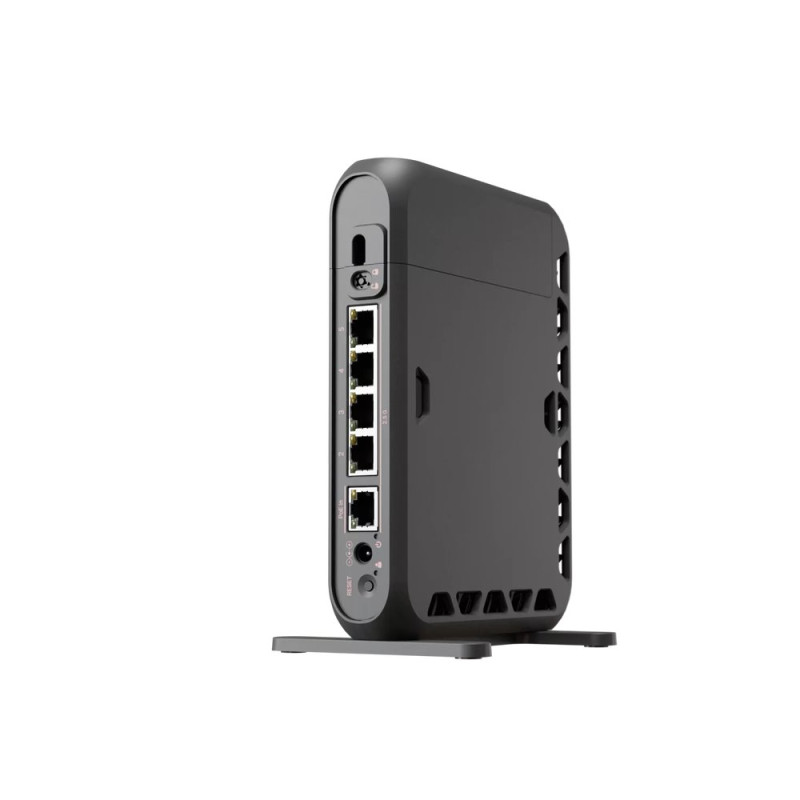 MikroTik MA53UG+HbeH, hAP be3 Media Wi-Fi 7 Router, BE9300, 5x2.5G, MicroSD, 2xUSB-A, 1xUSB-C