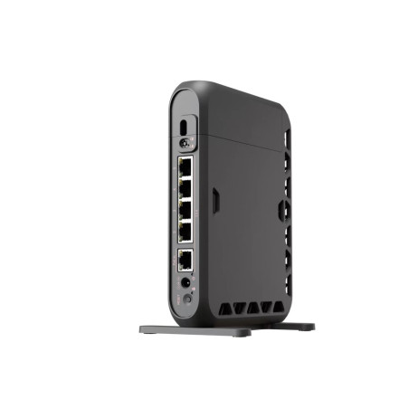 MikroTik MA53UG+HbeH, hAP be3 Media Wi-Fi 7 Router, BE9300, 5x2.5G, MicroSD, 2xUSB-A, 1xUSB-C