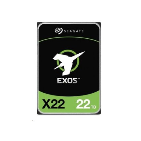 SEAGATE Exos X22 512E/4KN (3.5'/ 22TB/ SATA 6Gb/s / 7200rpm)