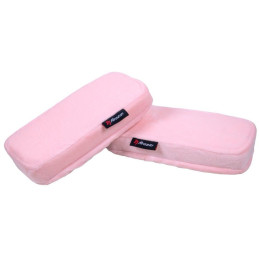 AROZZI Memory Foam Armrest Pads/ náhradní područky pro herní židle/ paměťová pěna/ růžové