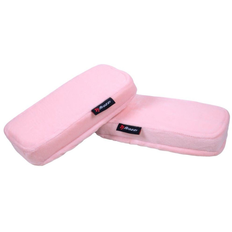 AROZZI Memory Foam Armrest Pads/ náhradní područky pro herní židle/ paměťová pěna/ růžové
