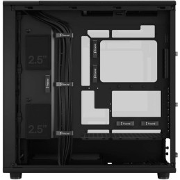 Fractal Design North XL Momentum Edition / Big Tower / průhledná bočnice / bez zdroje / černá