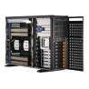 SUPERMICRO 4U server SYS-741GE-TNRT, 2x 4410Y 2P 12C CPU, 8x 32GB DDR5-6400, 2x SSD M.2 NVMe PCIe4 960GB, AOC-S3908L-H8I