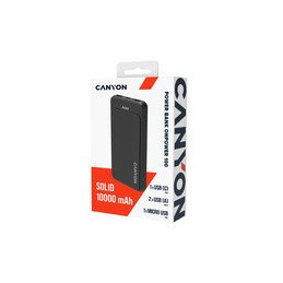 CANYON power bank OnPower 100 10000mAh Black