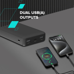 CANYON power bank OnPower 200 20000mAh Black