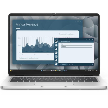 Dell Pro 14 PC14255/AMD Ryzen AI 5 PRO 340/16GB/512GB SSD/14" FHD+/IR Cam & Mic/FgrPr/WLAN/Backlit Kb/W11 Pro/3Y PS