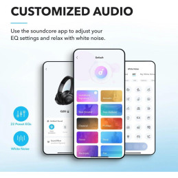 Anker Sluchátka Bluetooth Soundcore Q20i černá