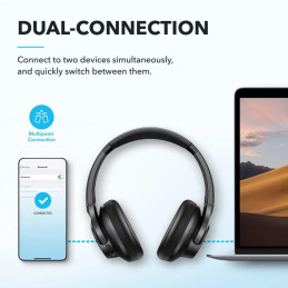 Anker Sluchátka Bluetooth Soundcore Q20i černá