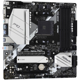 OPRAVENÉ - ASRock B550M Pro4 / AM4 / 4x DDR4 DIMM / VGA / HDMI / DP / 2x M.2 / USB-C / mATX