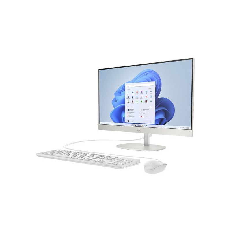HP 24-cr0023nc, i5-1335U, 24 FHD 1920x1080, UMA, 16GB/DDR4, SSD 512GB, W11H, 2-2-0, White