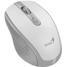 GENIUS NX-8040S WhiteGrey/ 1600 dpi/ bezdrátová/ 2,4GHz/ tichá/ bílošedá
