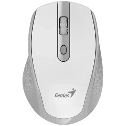 GENIUS NX-8040S WhiteGrey/ 1600 dpi/ bezdrátová/ 2,4GHz/ tichá/ bílošedá