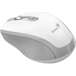 GENIUS NX-8040S WhiteGrey/ 1600 dpi/ bezdrátová/ 2,4GHz/ tichá/ bílošedá