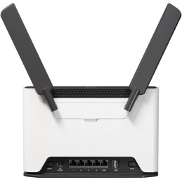 ROZBALENÉ - MikroTik Chateau LTE7 ax, 4x GLAN, 2,5 GLAN, 2.4+5GHz, 802.11a/b/g/n/ac/ax, USB 2.0, L4, indoor