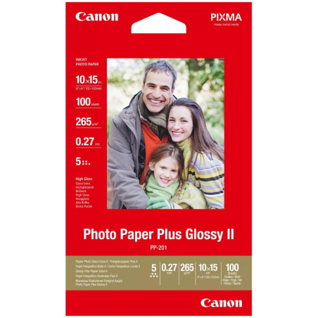 Canon fotopapír  BJ MEDIA PH PAPER PP-201 4x6   (100 listů)