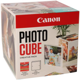 Canon fotopapír  PP-201  5x5 (PP-201 40listů) + Acrylic Photo Frame blue