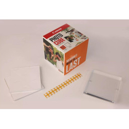 Canon fotopapír  PP-201  5x5 (PP-201 40listů) + Acrylic Photo Frame orange