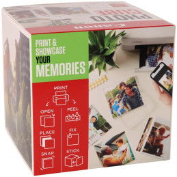 Canon fotopapír  PP-201  5x5 (PP-201 40listů) + Acrylic Photo Frame green