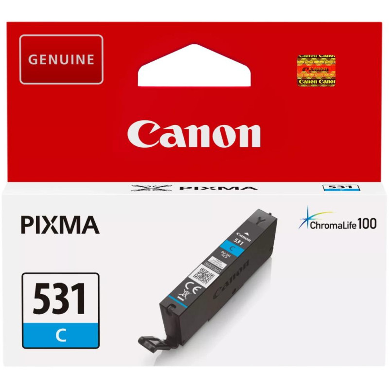 Canon inkoustová náplň CLI-531 C EUR Cyan
