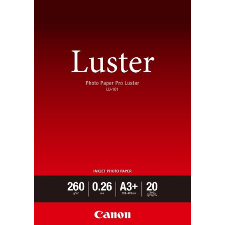 Canon fotopapír  LU-101 A3+ 20 listů Luster Paper