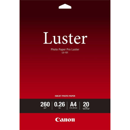 Canon fotopapír  LU-101 A4 20 listů Luster Paper