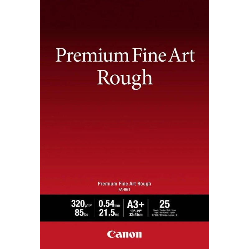 Canon fotopapír  FA-RG1  Premium FineArt Rough A3+ 25 listů