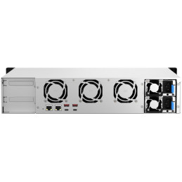 QNAP TS-873AeU-RP-4G   8x SATA, 4GB RAM, 2x2,5GbE, 1xPCIe, 2xM.2, 2xzdroj, malá hloubka