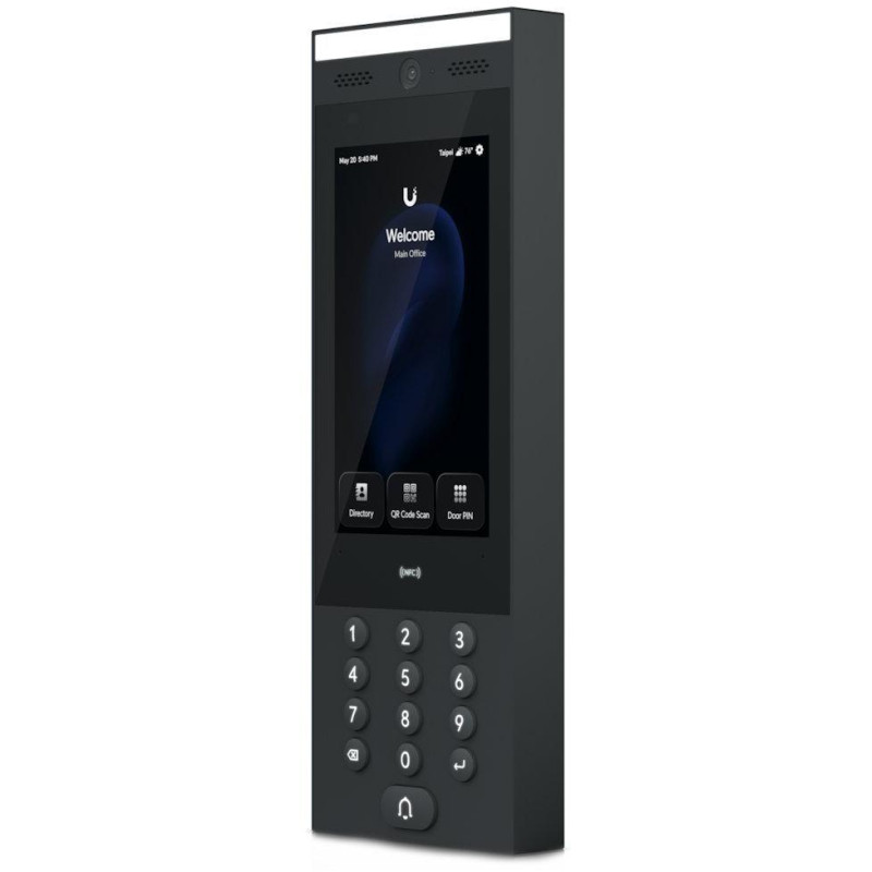 ROZBALENÉ - Ubiquiti UniFi Access G3 Intercom - Interkom, 2Mpx kamera, obousměrné audio, 7" dotykový displej, IP65 - Výpr...