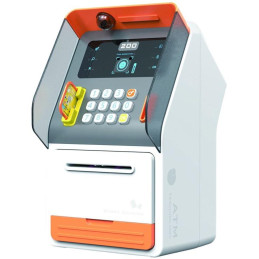 Dětská pokladnička bankomat s rozpoznáním obličeje