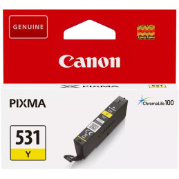 Canon inkoustová náplň CLI-531 Y EUR žlutá