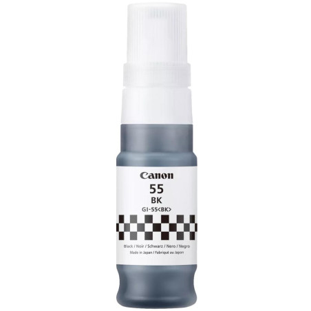 Canon inkoustová náplň GI-55 BK EUR černáinkoustová lahvička