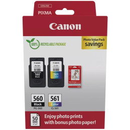Canon inkoustová náplň CRG PG-560/CL-561 PVP 4x6 (GP-501 50listů)
