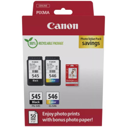 Canon inkoustová náplň PG-545/CL-546 PVP 4x6 (GP-501 50listů)