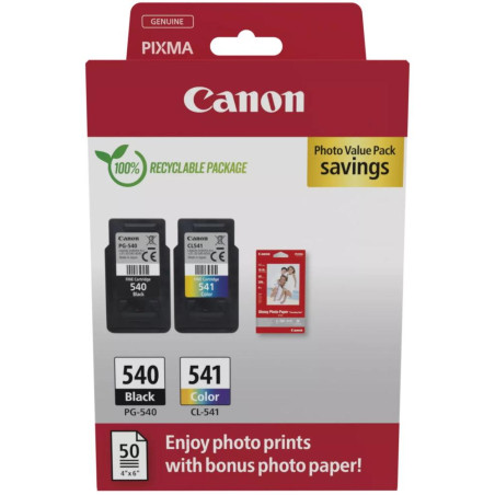 Canon inkoustová náplň PG-540/CL-541 PVP 4x6 (GP-501 50listů)