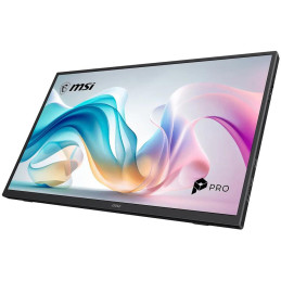 MSI PRO MP161E6T/ 15,6"/ 1920x1080/ IPS/ 4ms/ 60Hz/ 250cd/m2/ 1000:1/ dotykový/ HDMI/ VESA/ černý