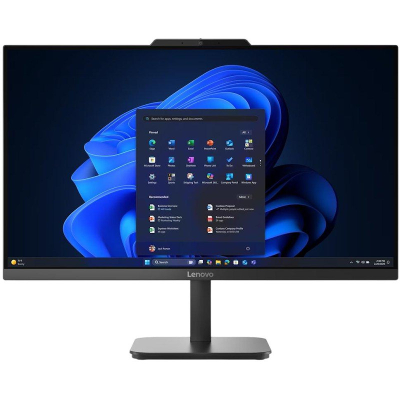 Lenovo V105 24/ AIO/ Ryzen 3 30/ 8GB DDR5/ 256GB SSD/ AMD Radeon/ 23,8"FHD,matný/ W11P/ kbd+myš