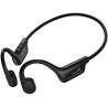 GENIUS bezdrátový headset HS-955BT/ sportovní/ přenos po kosti/ IPX7/ černý/ BT/ USB-C nabíjení