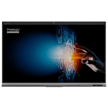 PRESTIGIO SOLUTIONS Multiboard 110" Light+ Series UHD 4K, Android 13, Dual Wi-Fi, 20TP, NFC, Camera, Touch Pen