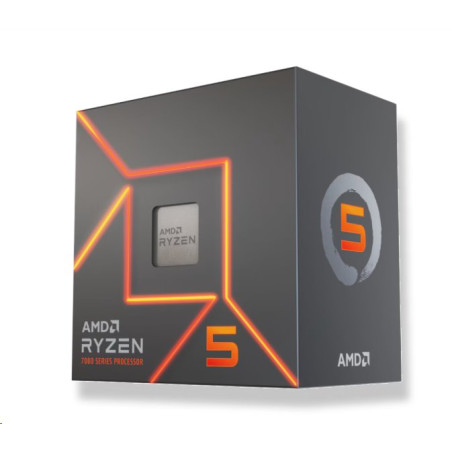AMD Ryzen 5 6C/12T 7500 (5.0GHz,38MB,65W,AM5) AMD Radeon Graphics/box + Wraith Stealth cooler