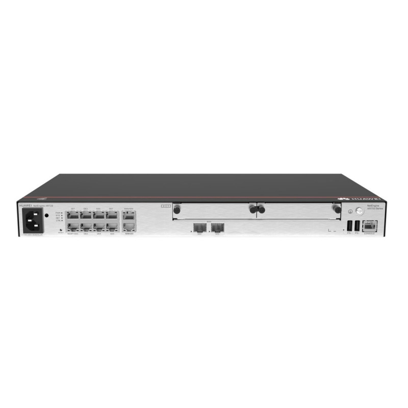 Huawei eKit AR720 Multi-WAN Router 2G Combo WAN, 8G LAN, 2x USB, 2x SIC, VPN, Rack