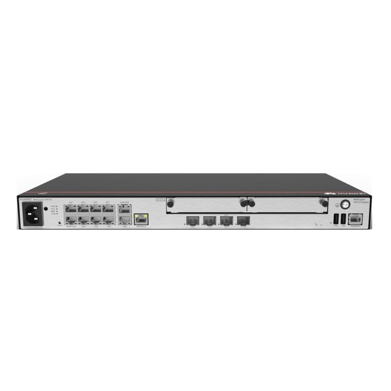 Huawei eKit AR730 Multi-WAN Router 2G Combo + 1SFP+ WAN, 8G LAN, 1G Combo, 2x USB, 2x SIC, Rack